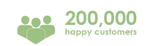 200,000 Happy Customers